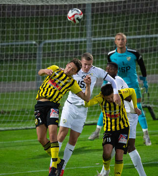 IFK Hässleholms Isak Orajärvi i matchen i division 2