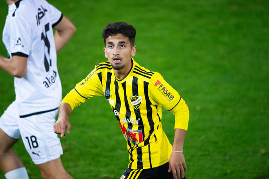 IFK Hässleholms Jan Al Salo (Alsalo) i matchen i division