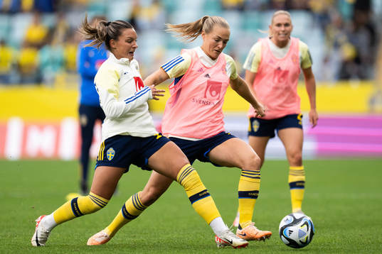 Johanna Rytting Kaneryd and Magdalena Eriksson of Sweden