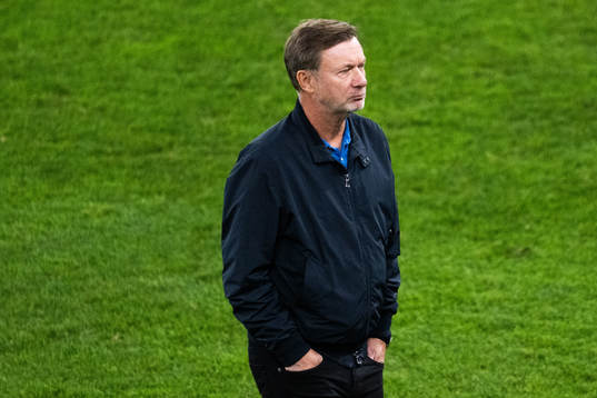 Head coach Peter Gerhardsson of Sweden