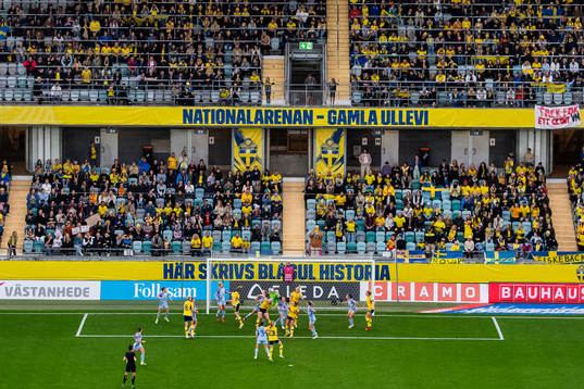 Magdalena Eriksson of Sweden scores 1-0 behind goalkeeper