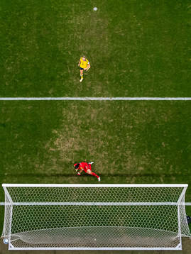 Magdalena Eriksson and goalkeeper Zecira Musovic of Sweden