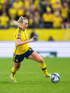 Stina Blackstenius of Sweden
