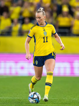 Stina Blackstenius of Sweden