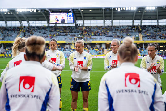 Rosa Kafaji, Amanda Nildén, Josefin Rybrink and  Julia