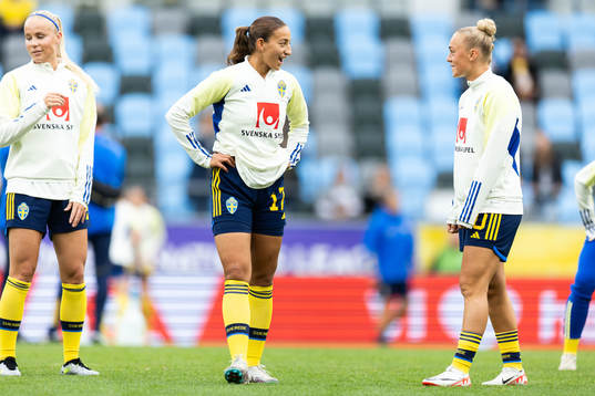 Rosa Kafaji and Hanna Bennison of Sweden