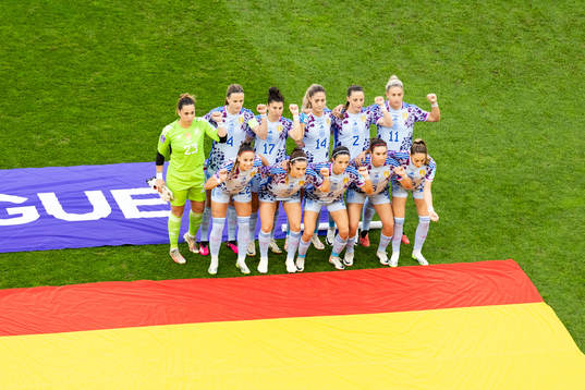 The starting eleven of Spain