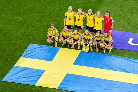 Amanda Ilestedt, Stina Blackstenius, Lina Hurtig, Magdalena