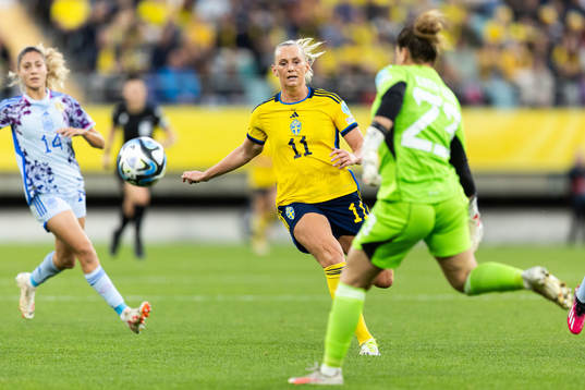 Stina Blackstenius of Sweden