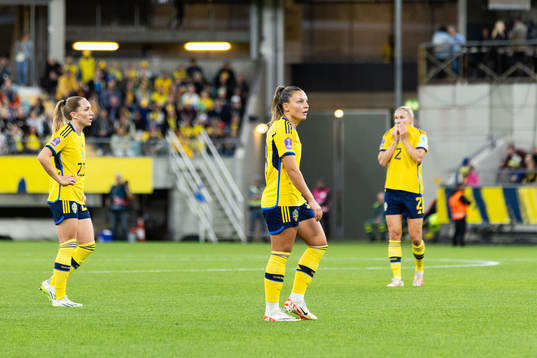 Elin Rubensson, Johanna Rytting Kaneryd and Jonna Andersson