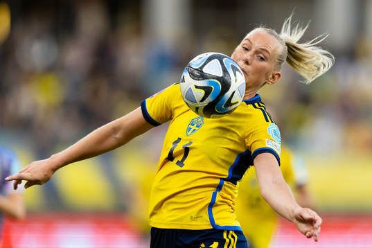 Stina Blackstenius of Sweden