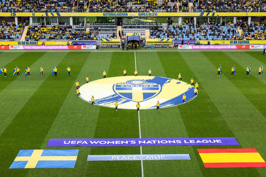 The pitch at Gamla Ullevi