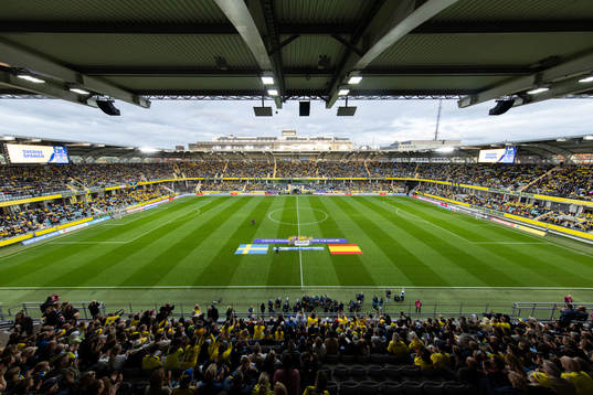 Players of Sweden and of Spain