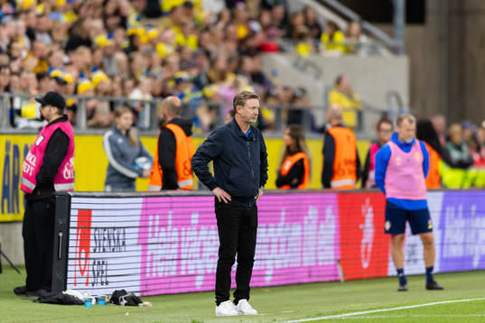 Head coach Peter Gerhardsson of Sweden