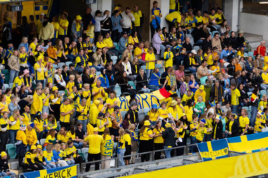 during the Nations League football match between Sweden and