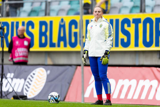 Goalkeeper Tove Enblom of Sweden