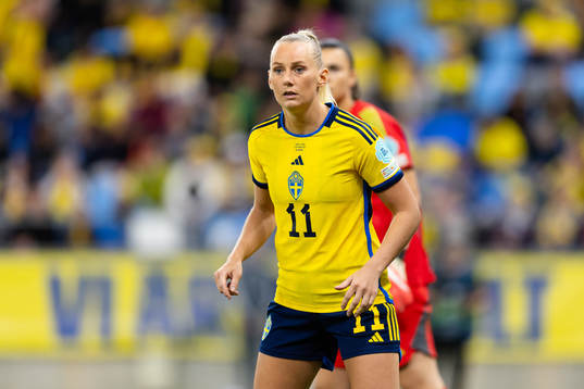 Stina Blackstenius of Sweden