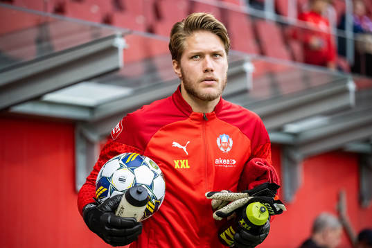 Helsingborgs målvakt Kalle Joelsson