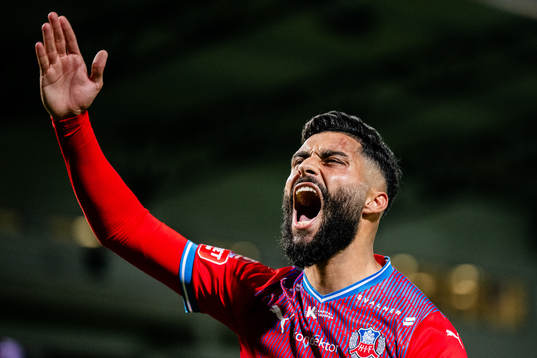 Helsingborgs Amin Al-Hamawi jublar
