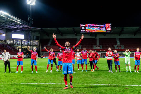 Helsingborgs Amin Al-Hamawi jublar