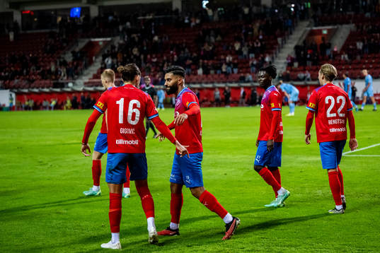 Helsingborgs Amin Al-Hamawi jublar