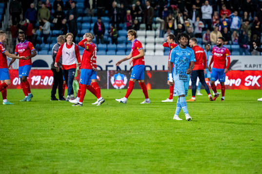 AFC Eskilstunas Aliyu Yakubu deppar