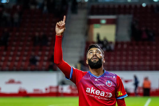 Helsingborgs Amin Al-Hamawi jublar
