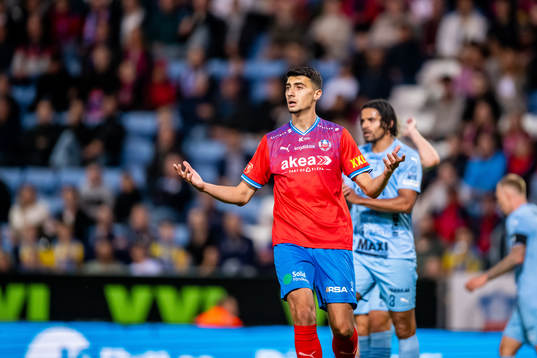 Helsingborgs Amar Muhsin reagerar
