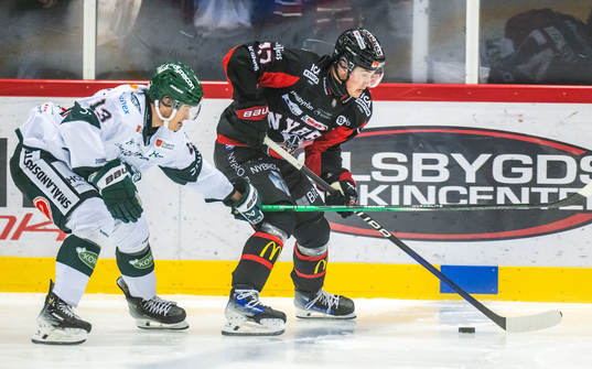 Tingsryds Maksim Semjonov och Nybros Hugo Fransson