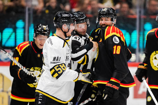 AIKs Oskar Magnusson och Brynäs Anton Rödin