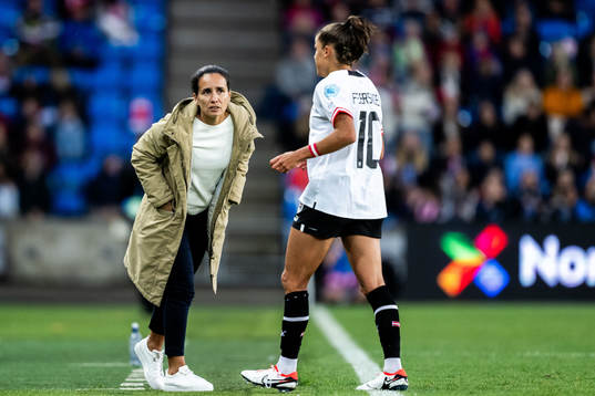 Head coach Irene Fuhrmann of Austria