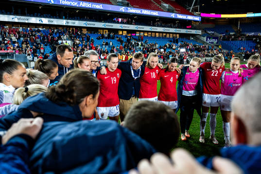 Head coach Leif Gunnar Smerud of Norway