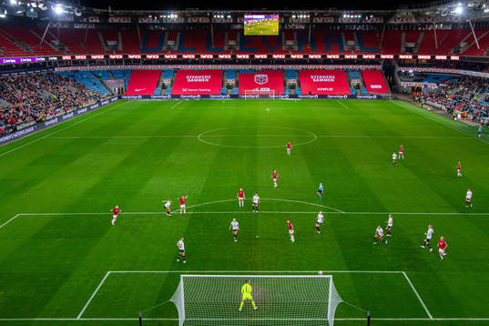 Tuva Hansen of Norway hits the crossbar