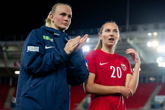 Karina Sævik and Marit Bratberg Lund of Norway