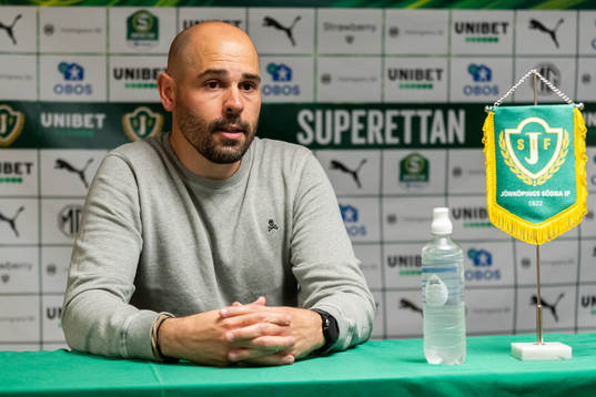 Jönköpings Södras tränare Oscar Garcia Rodrigues