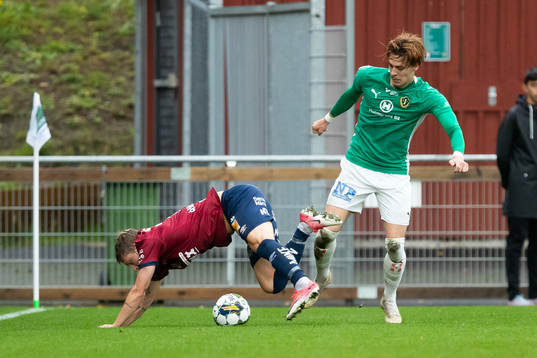 Jönköpings Södras Adam Ben Lamin och Örgrytes Anton