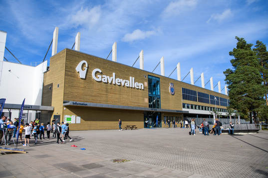 Exteriör vy av Gavlevallen
