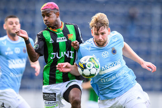 GAIS Chovanie Shakur Amatkarijo och Gefles Niclas Håkansson