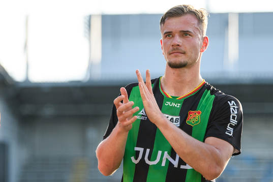 GAIS Alexander Ahl Holmström jublar