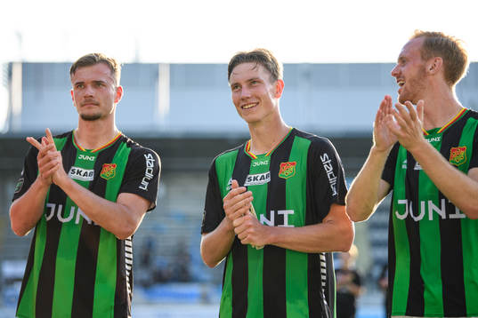 GAIS Alexander Ahl Holmström, Robin Frej och Viktor Kruger