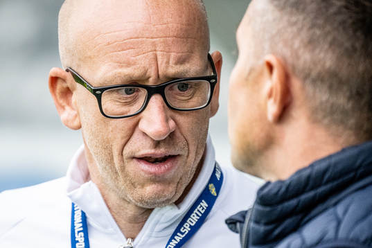 Landskronas manager Billy Magnusson