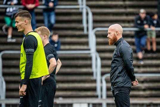 Landskronas tränare Max Mölder