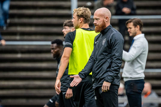 Landskronas tränare Max Mölder