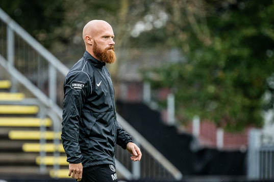 Landskronas tränare Max Mölder