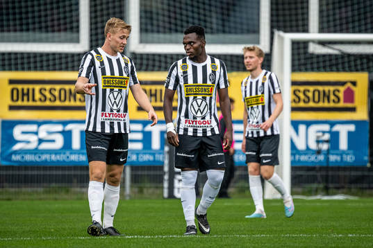 Landskronas Jesper Strid och Kofi Asare