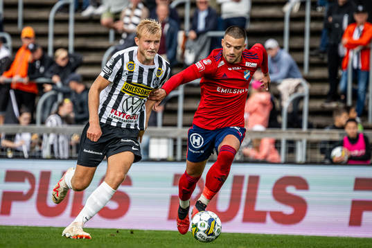 Landskronas Johan Rapp och Östers Vladimir Rodic