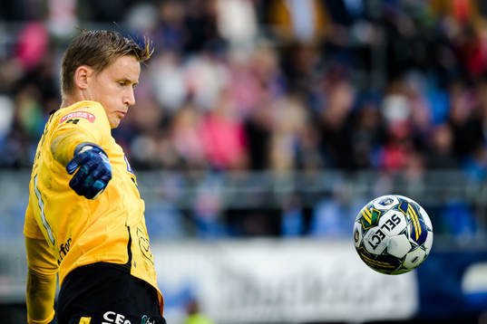 Degerfors målvakt Sondre Lovseth Rossbach