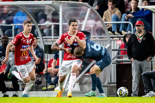 Degerfors Diego De Jesus Campos Ballestero och Malmö FFs