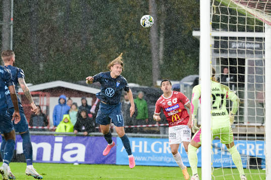 Malmö FFs Sebastian Nanasi och Degerfors Diego De Jesus