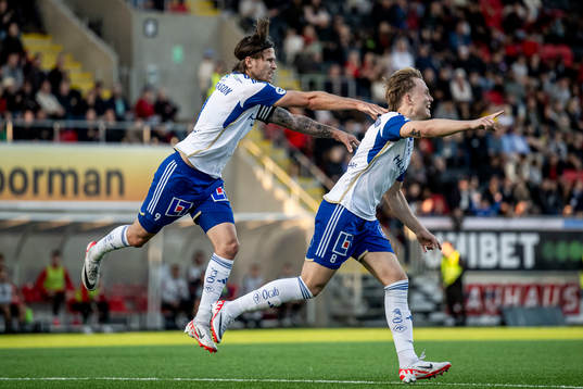 IFK Norrköpings Arnor Traustason och Isak Andri